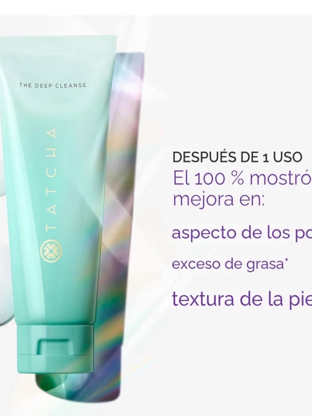 TATCHA The Deep Cleanse Exfoliating Face Wash Minimizes Oil & Pores - Picture 4 of 6
